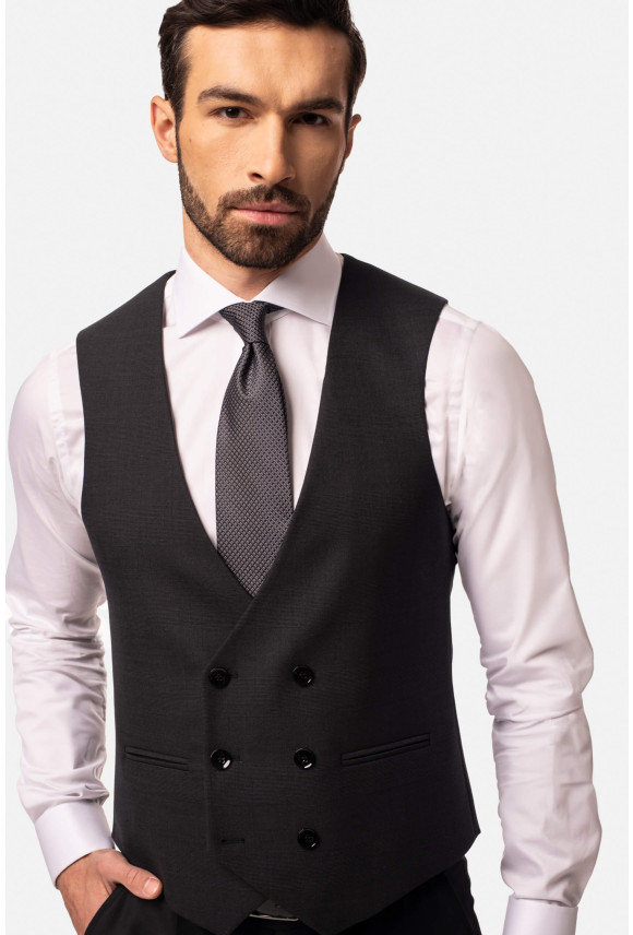 KAMIZELKA MOVERA SLIM FIT GRAFITOWA