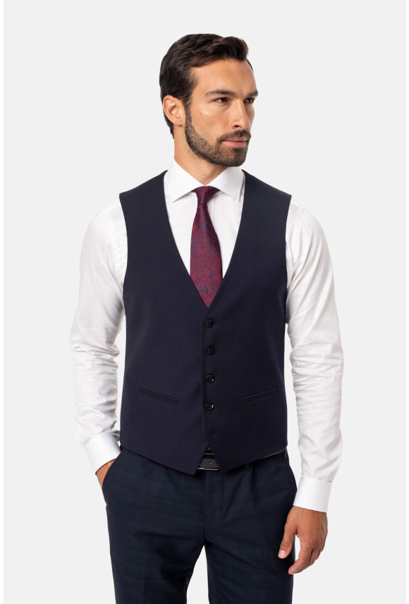 KAMIZELKA ROSARNO SLIM FIT GRANATOWA KAMIZELKA ROSARNO SLIM FIT GRANATOWA