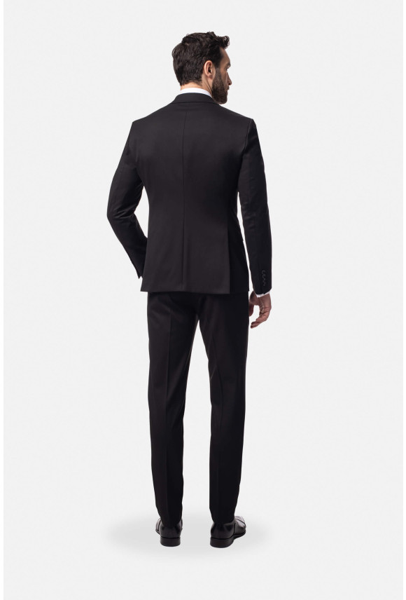 GARNITUR DAVALO 318 CZARNY SUPER SLIM FIT GARNITUR DAVALO 318 CZARNY SUPER SLIM FIT