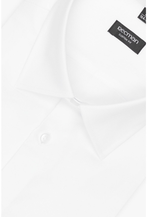 KOSZULA CORSINI 3182D DŁUGI RĘKAW CUSTOM FIT BIAŁA