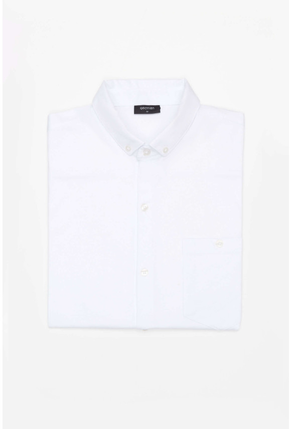 KOSZULA FORMENTO 3226 DŁUGI RĘKAW SLIM FIT BIAŁA