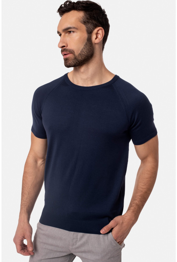 T SHIRT ROGLIANO NIEBIESKI