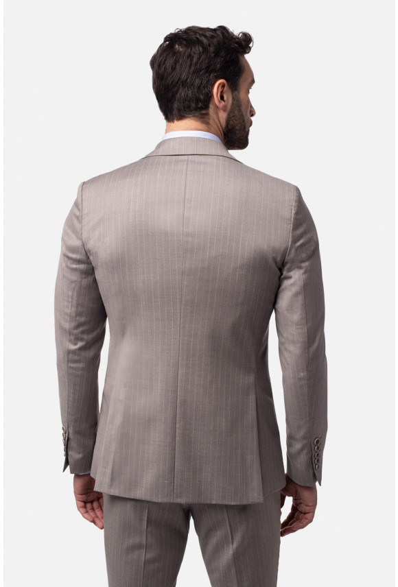 MARYNARKA BIDWIN BEŻOWA SLIM FIT