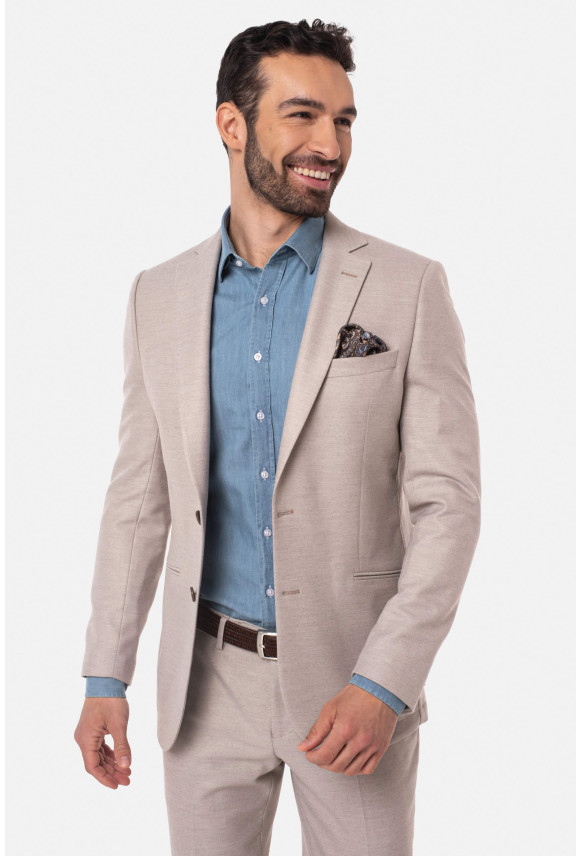 GARNITUR DORIAM BEŻOWY SLIM FIT