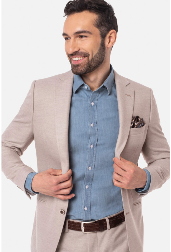 GARNITUR DORIAM BEŻOWY SLIM FIT