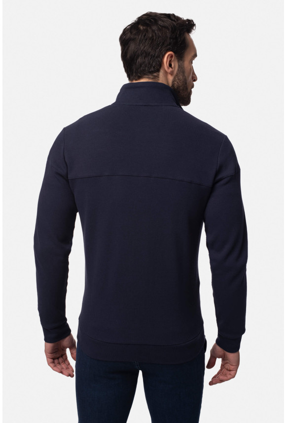 BLUZA DARNEY ROZPINANY GRANATOWA