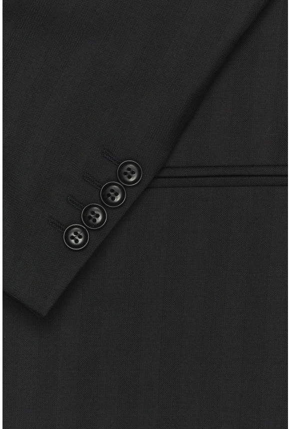 MARYNARKA DRAGONI CZARNA SLIM FIT