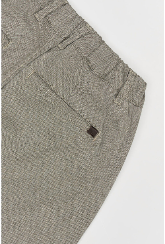 SPODNIE CASUAL MERLEY 232A ZIELONE Z BAWEŁNĄ