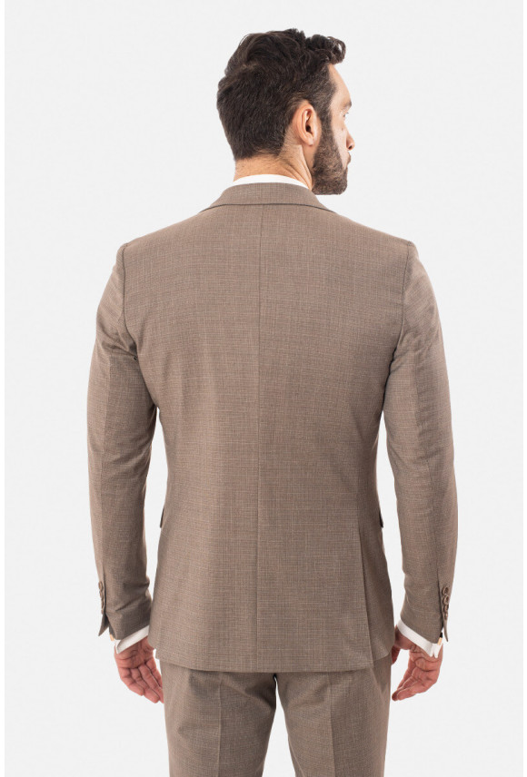 MARYNARKA ROSALES BEŻOWA SLIM FIT JEDNORZĘDOWA MARYNARKA ROSALES BEŻOWA SLIM FIT JEDNORZĘDOWA