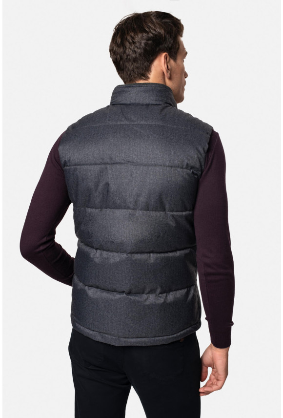 KAMIZELKA CASERTA SLIM FIT NIEBIESKA JEDNORZĘDOWA