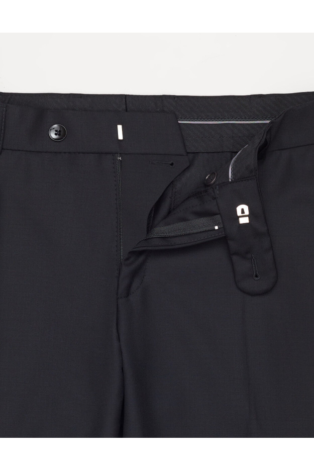 SPODNIE CLASSIC RESWIN 318 CZARNE Z WEŁNĄ