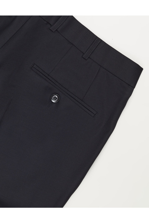 SPODNIE CLASSIC RESWIN 318 CZARNE Z WEŁNĄ