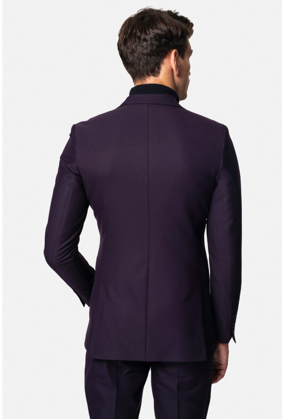 MARYNARKA DROGON FIOLETOWA SLIM FIT DWURZĘDOWA MARYNARKA DROGON FIOLETOWA SLIM FIT DWURZĘDOWA