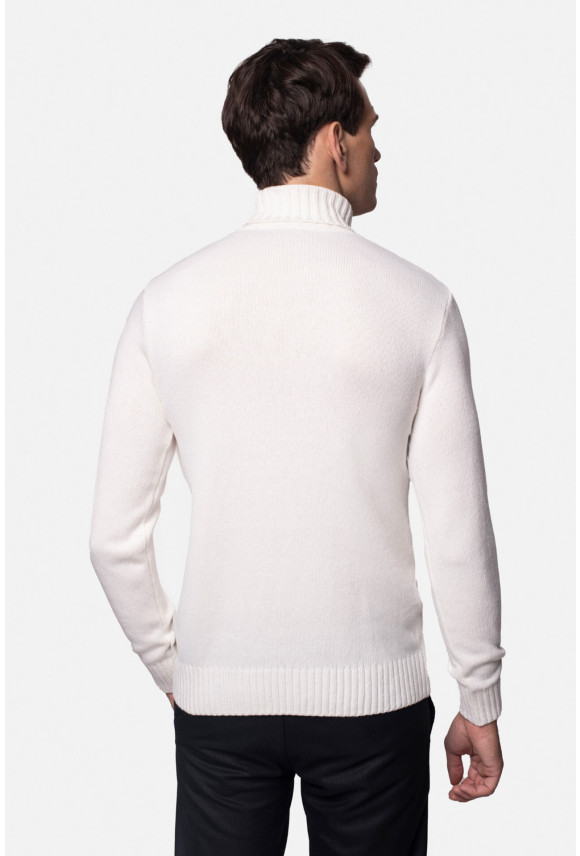 SWETER CAPRI GOLF ECRU Z WEŁNĄ SWETER CAPRI GOLF ECRU Z WEŁNĄ