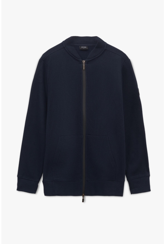 BLUZA LAREDA ROZPINANY GRANATOWA 0001 Z BAWEŁNĄ