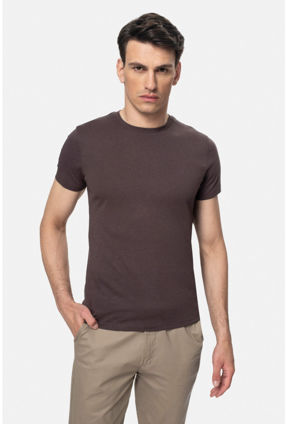 T SHIRT MUXAL FIOLETOWY Z MODALEM T SHIRT MUXAL FIOLETOWY Z MODALEM