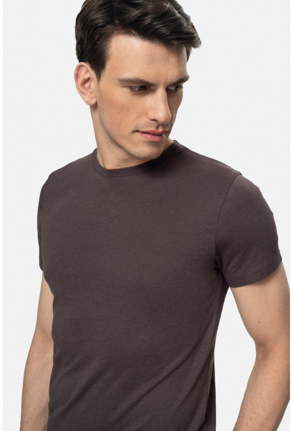 T SHIRT MUXAL FIOLETOWY Z MODALEM T SHIRT MUXAL FIOLETOWY Z MODALEM