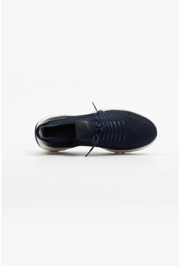 OBUWIE SNEAKERSY M1645 GRANATOWE ZE SKÓRY NATURALNEJ OBUWIE SNEAKERSY M1645 GRANATOWE ZE SKÓRY NATURALNEJ