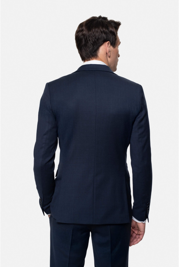 MARYNARKA MONZON GRANATOWA SLIM FIT JEDNORZĘDOWA Z WEŁNĄ MARYNARKA MONZON GRANATOWA SLIM FIT JEDNORZĘDOWA Z WEŁNĄ