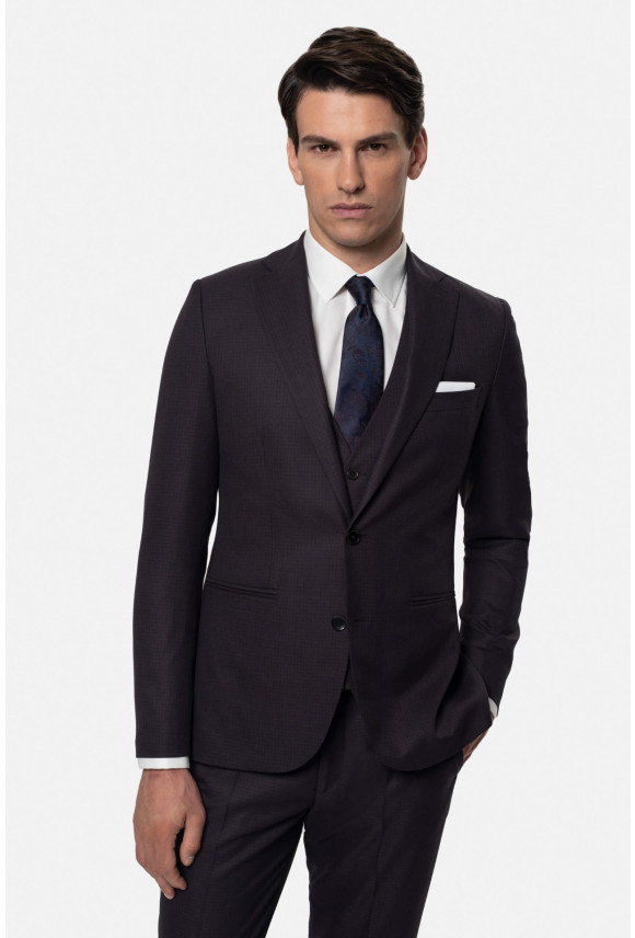 MARYNARKA MOLISE FIOLETOWA SUPER SLIM FIT JEDNORZĘDOWA MARYNARKA MOLISE FIOLETOWA SUPER SLIM FIT JEDNORZĘDOWA