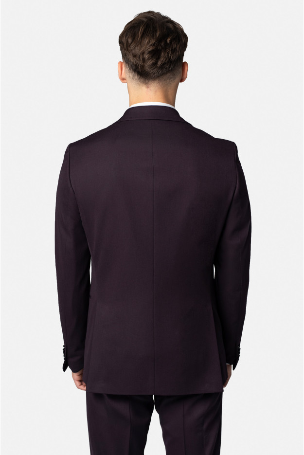 MARYNARKA FORMELLO FIOLETOWA SLIM FIT JEDNORZĘDOWA MARYNARKA FORMELLO FIOLETOWA SLIM FIT JEDNORZĘDOWA