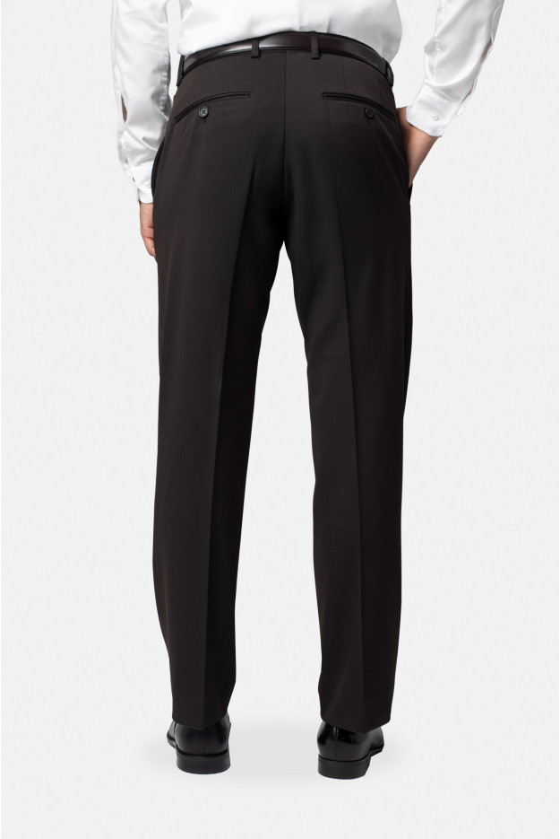SPODNIE FORMELLO SLIM BRĄZOWE SPODNIE FORMELLO SLIM BRĄZOWE