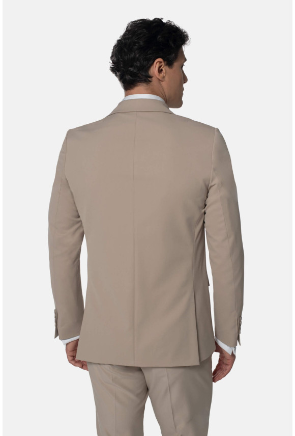 MARYNARKA FIANO BEŻOWA SLIM FIT JEDNORZĘDOWA MARYNARKA FIANO BEŻOWA SLIM FIT JEDNORZĘDOWA