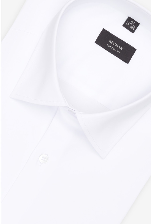 KOSZULA VERSONE 3315 DŁUGI RĘKAW CUSTOM FIT BIAŁA Z BAWEŁNĄ KOSZULA VERSONE 3315 DŁUGI RĘKAW CUSTOM FIT BIAŁA Z BAWEŁNĄ