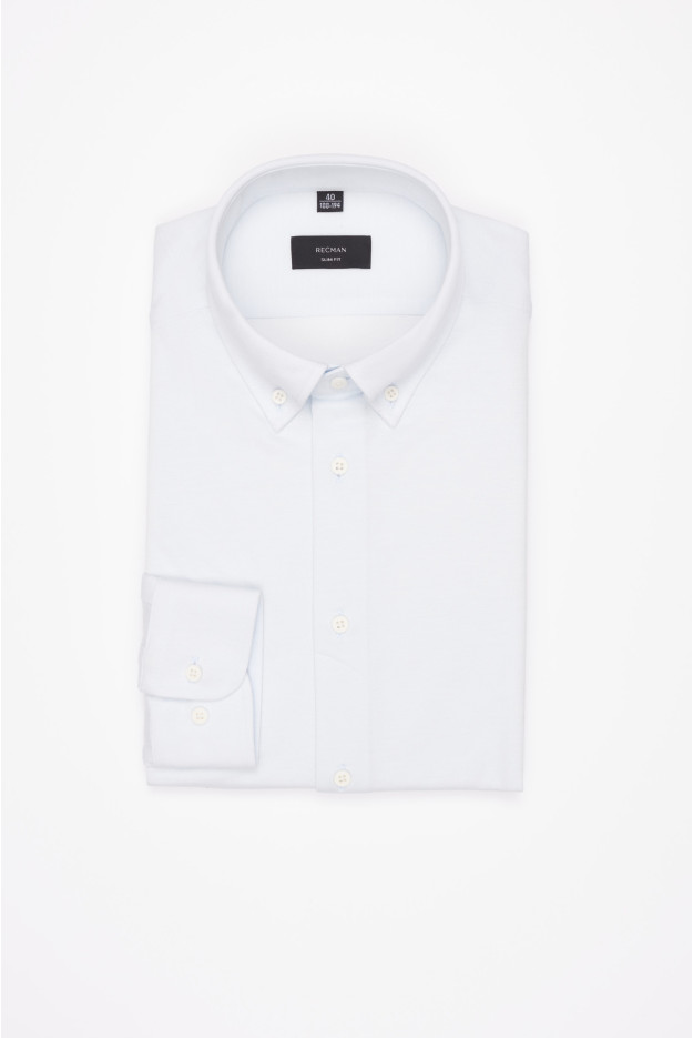 KOSZULA CORSINI 3314D DŁUGI RĘKAW SLIM FIT BŁĘKITNA Z BAWEŁNY KOSZULA CORSINI 3314D DŁUGI RĘKAW SLIM FIT BŁĘKITNA Z BAWEŁNY