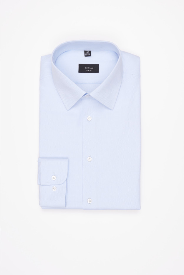 KOSZULA CORSINI 3346D DŁUGI RĘKAW SLIM FIT BŁĘKITNA Z BAWEŁNY KOSZULA CORSINI 3346D DŁUGI RĘKAW SLIM FIT BŁĘKITNA Z BAWEŁNY