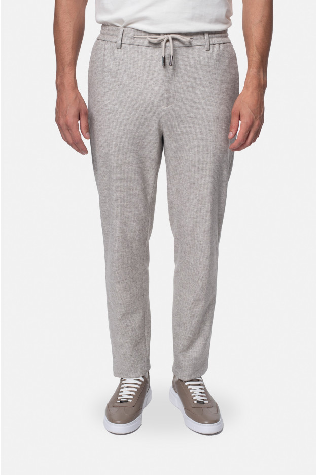 SPODNIE MERANO RELAXED TAPERED BEŻOWE