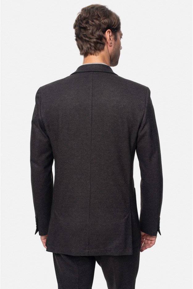 MARYNARKA BUDINO BRĄZOWA SLIM FIT JEDNORZĘDOWA MARYNARKA BUDINO BRĄZOWA SLIM FIT JEDNORZĘDOWA