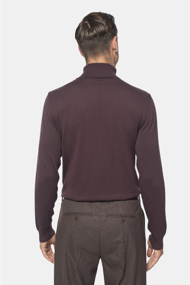 SWETER GROTTON GOLF BORDOWY Z BAWEŁNĄ SWETER GROTTON GOLF BORDOWY Z BAWEŁNĄ