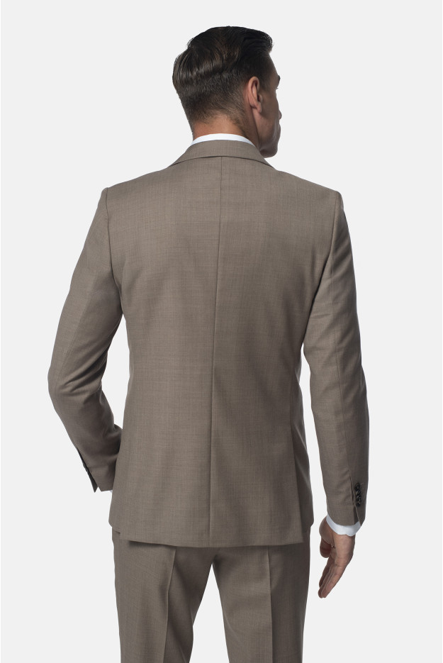 MARYNARKA TERMOLI BEŻOWA SLIM FIT JEDNORZĘDOWA Z WEŁNĄ MARYNARKA TERMOLI BEŻOWA SLIM FIT JEDNORZĘDOWA Z WEŁNĄ