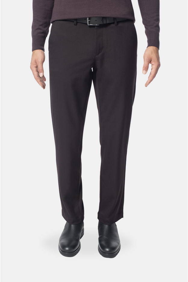 SPODNIE BONITO REGULAR TAPERED BORDOWE