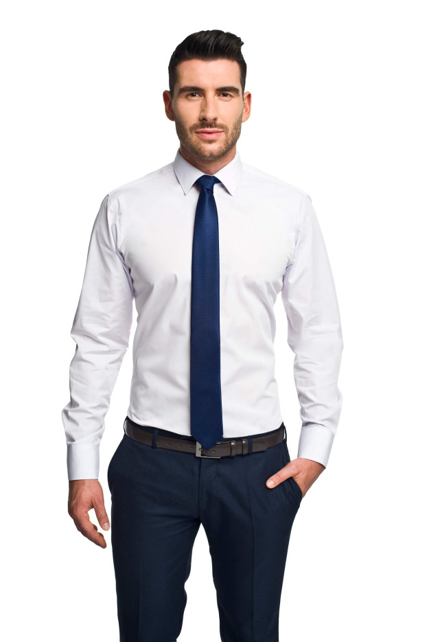 KOSZULA BEXLEY 2567 DŁUGI RĘKAW CUSTOM FIT W
