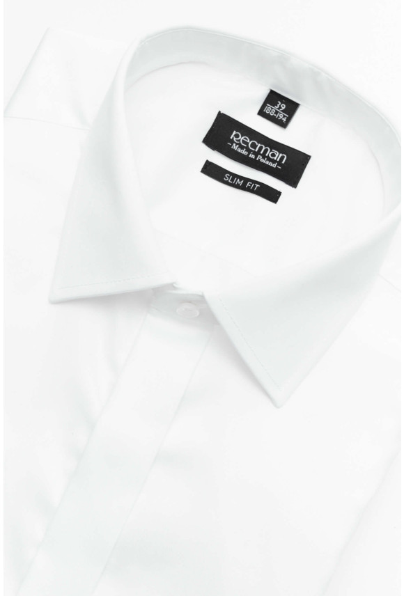 KOSZULA VERSONE 2623 SP SLIM FIT BIAŁA