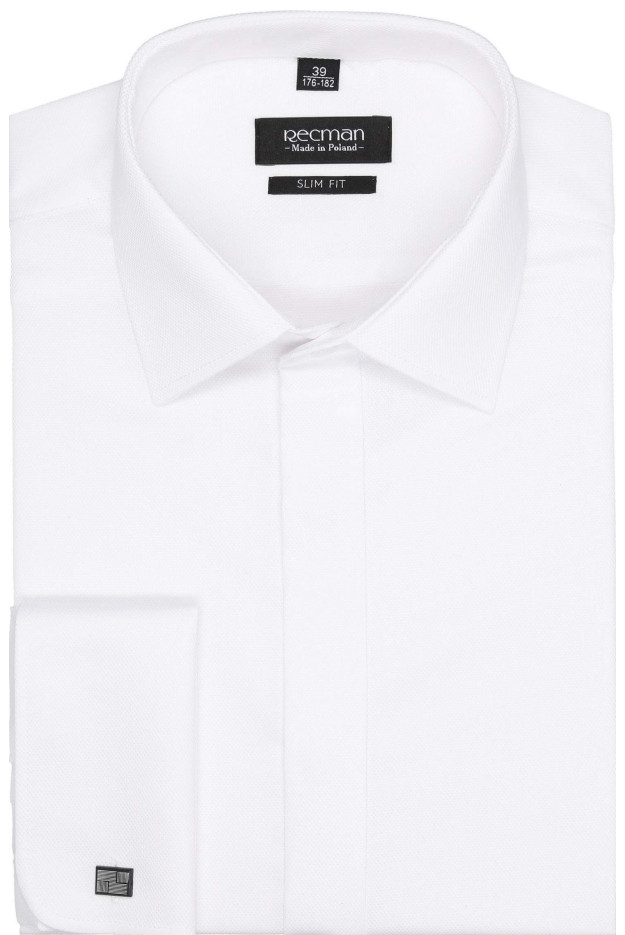 KOSZULA VERSONE 2654 SP SLIM FIT BIAŁY
