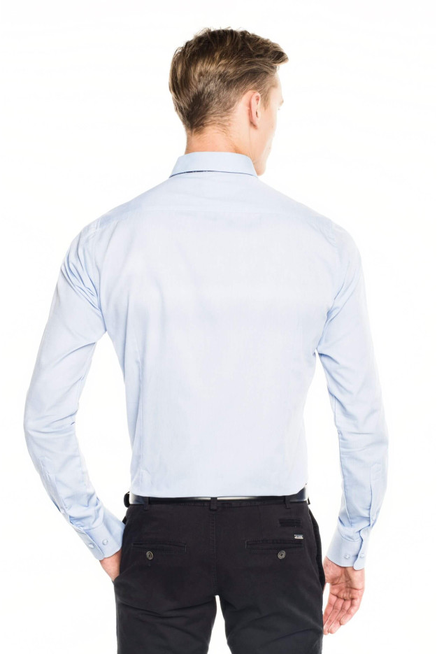 KOSZULA BEXLEY 2635 DŁUGI RĘKAW SLIM FIT NIEBIESKI KOSZULA BEXLEY 2635 DŁUGI RĘKAW SLIM FIT NIEBIESKI