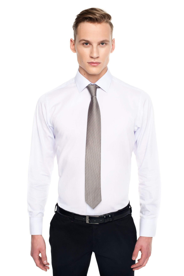 KOSZULA BEXLEY 2634 DŁUGI RĘKAW CUSTOM FIT W