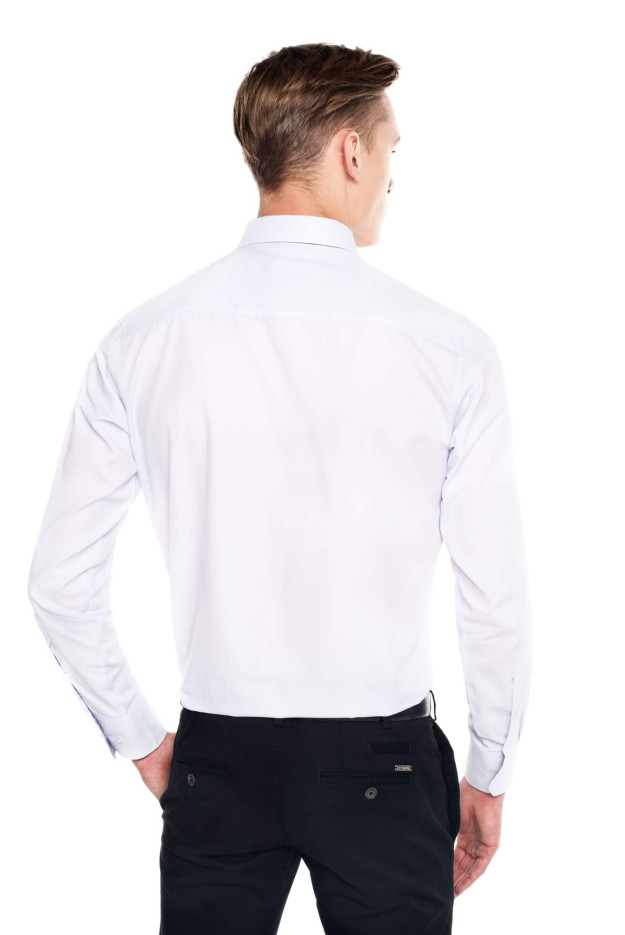 KOSZULA BEXLEY 2634 DŁUGI RĘKAW CUSTOM FIT W