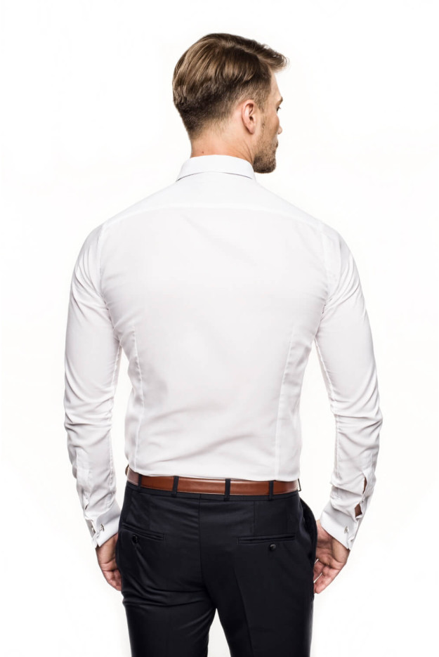 KOSZULA VERSONE 2734 SP SLIM FIT BIAŁY