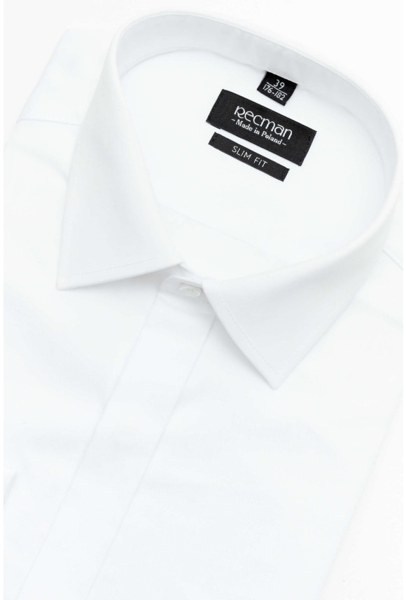 KOSZULA VERSONE 2383 SP SLIM FIT BIAŁA