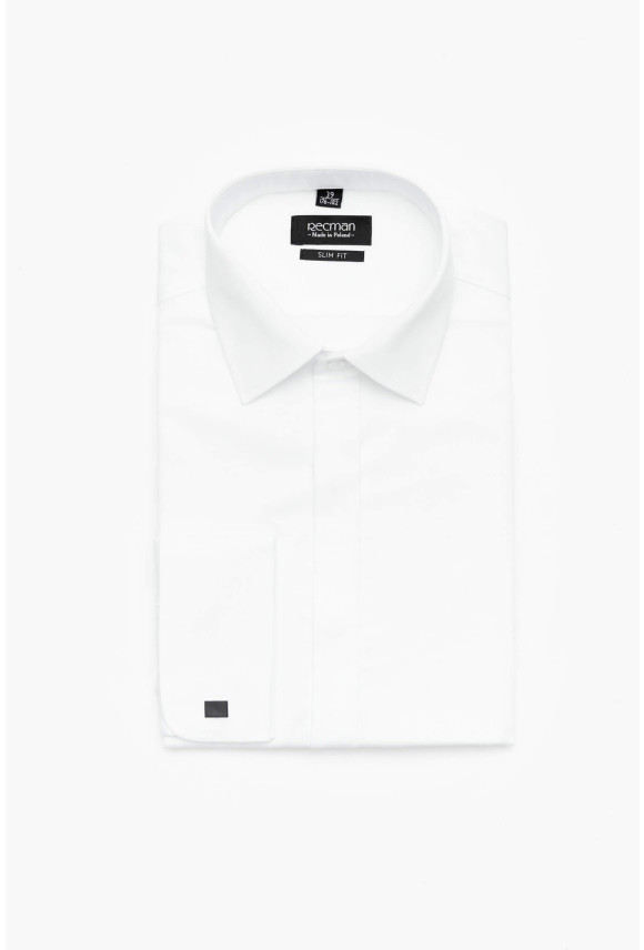 KOSZULA VERSONE 2383 SP SLIM FIT BIAŁA