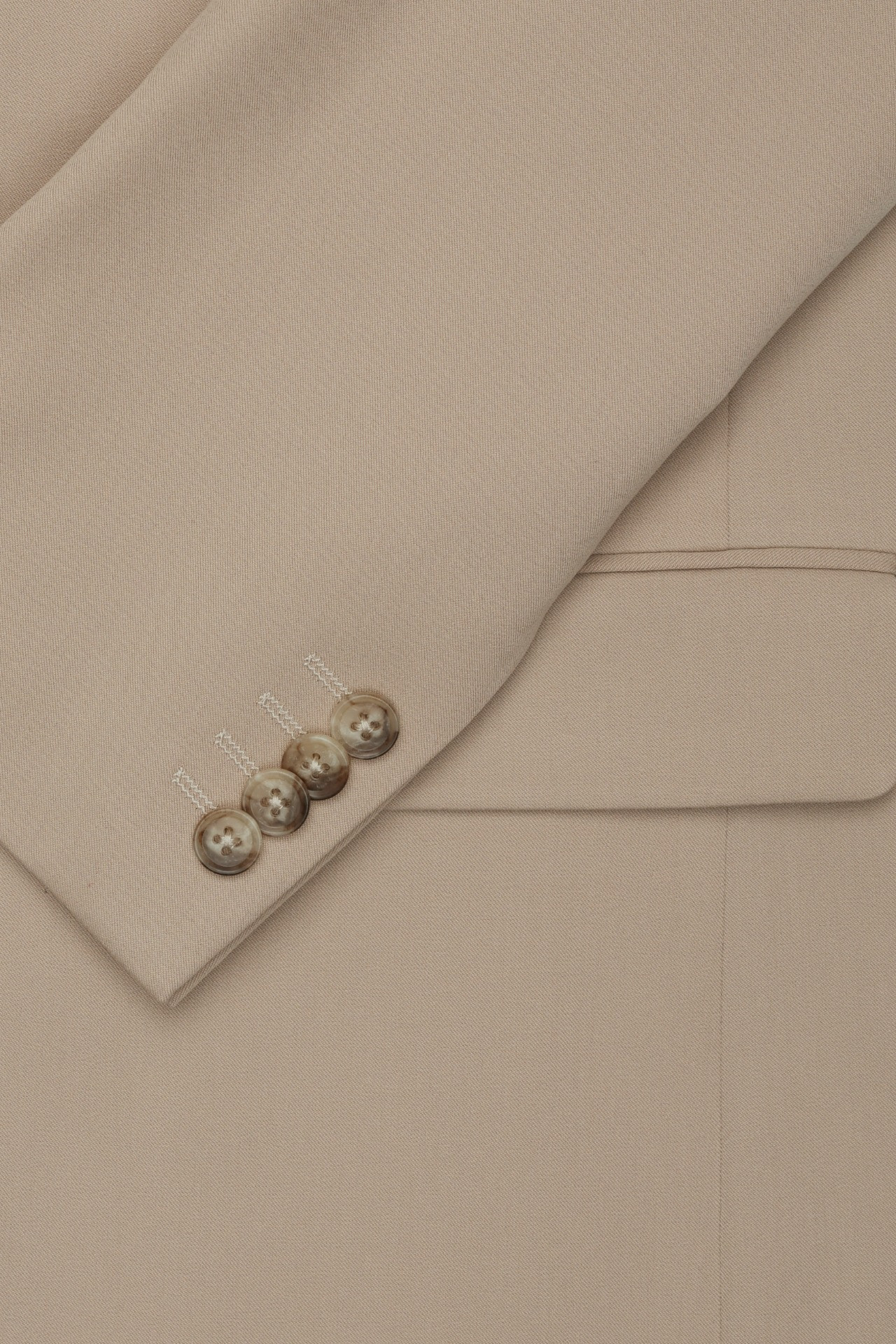 MARYNARKA FIANO BEŻOWA SLIM FIT JEDNORZĘDOWA