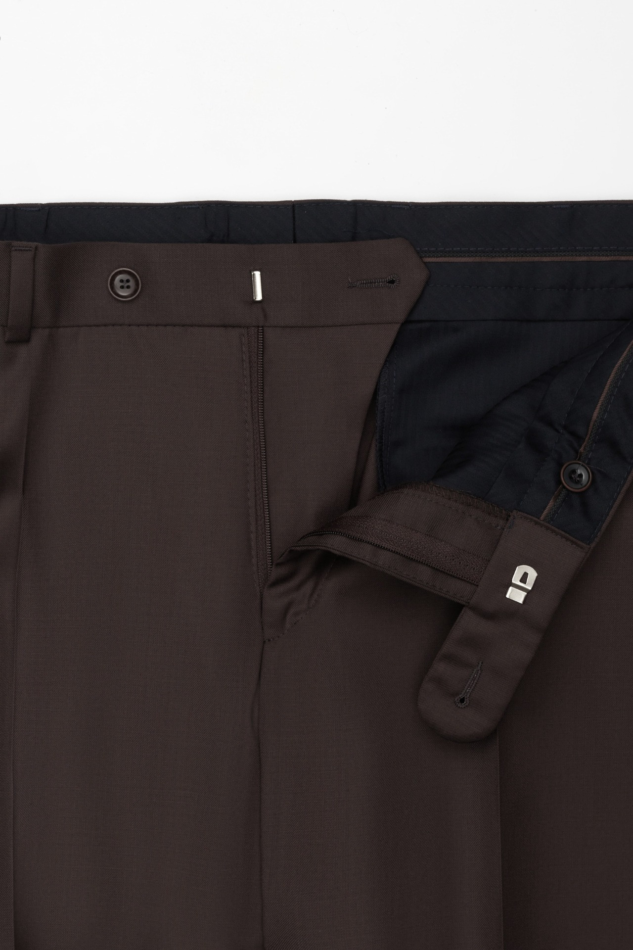 SPODNIE DESANA 325 BRĄZOWE Z WEŁNĄ