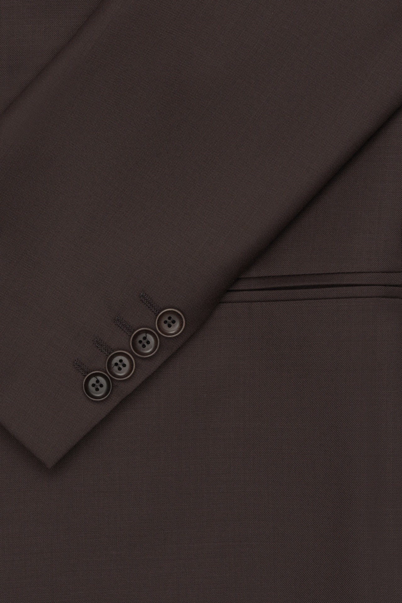 MARYNARKA TARDIANO BRĄZOWA SLIM FIT DWURZĘDOWA Z WEŁNĄ