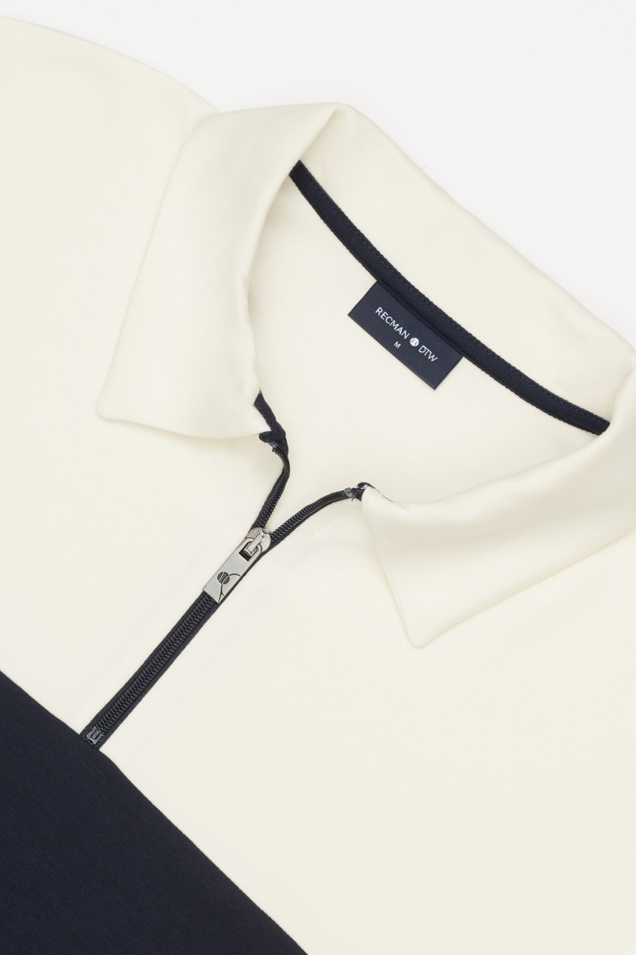 BLUZA TENNIS CLUB 203 TROYER/TYPU TROYER GRANATOWA Z MODALEM