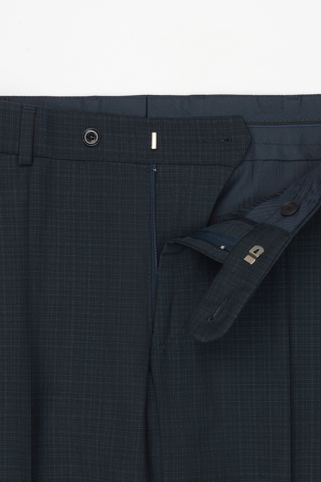 SPODNIE BURONZO 325 ZIELONE Z WEŁNĄ