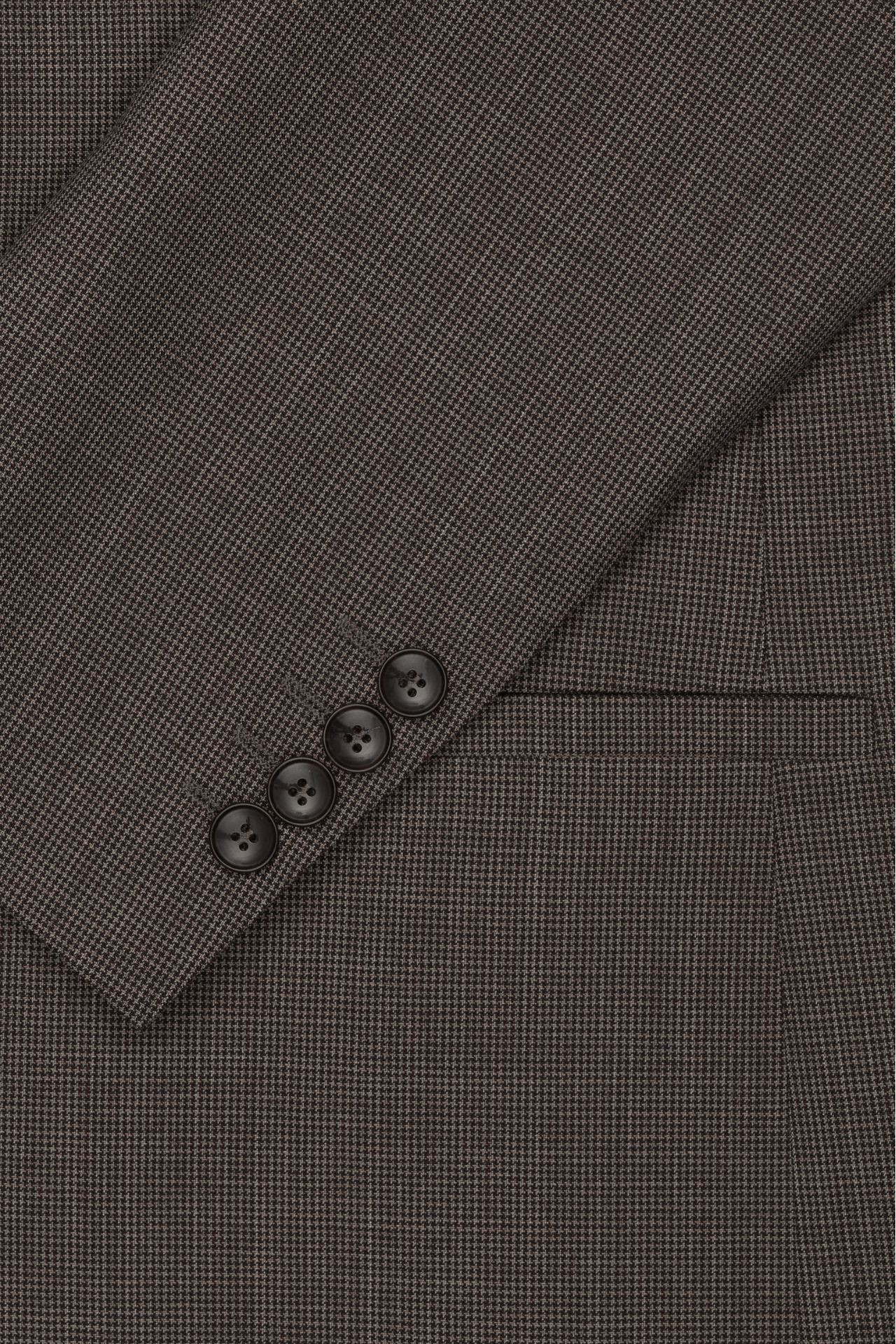 MARYNARKA LAURINO BRĄZOWA SLIM FIT JEDNORZĘDOWA Z WEŁNĄ